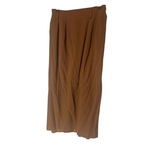 Paul Stanley Brown Skirt Size 12 #51